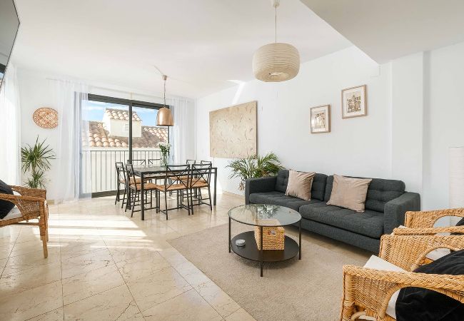 Casa adosada en Fuengirola - Charming Andalusian townhouse w/splash pool 