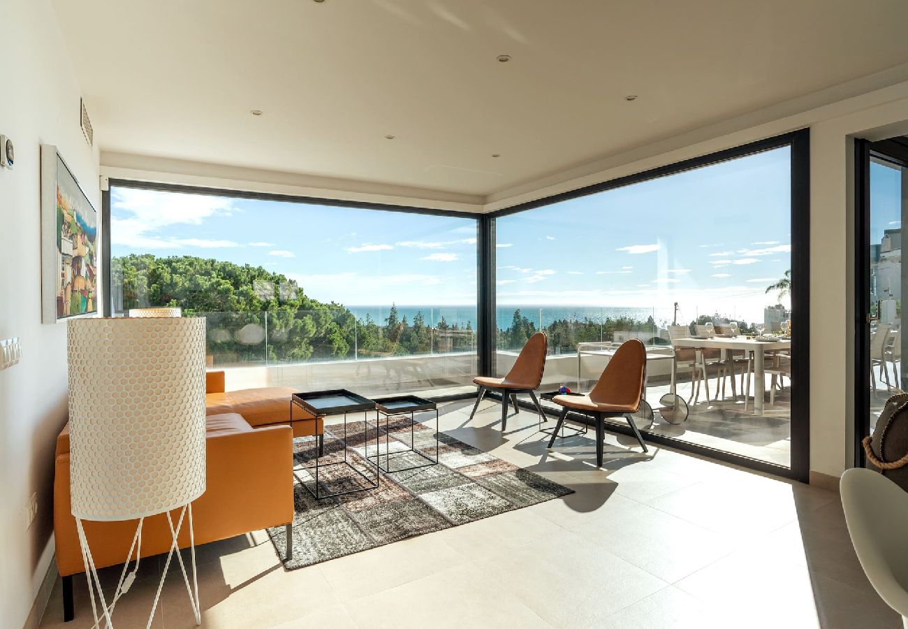 Villa en Mijas Costa - Villa con piscina privada cerca del pueblo/playa 