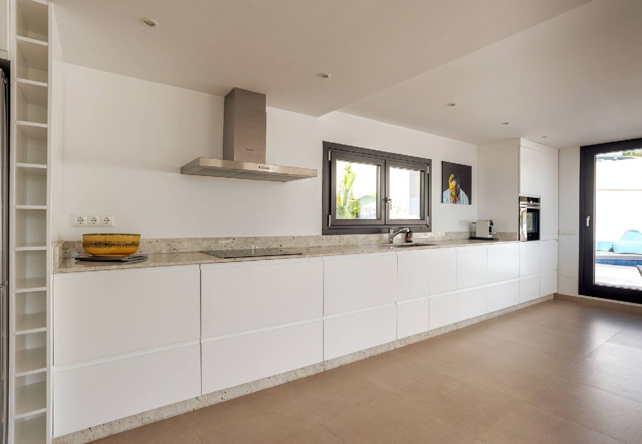 Villa en Mijas Costa - Villa con piscina privada cerca del pueblo/playa 