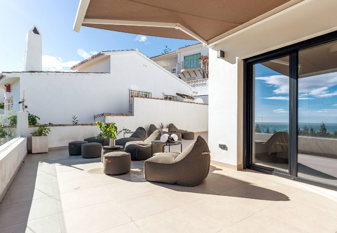 Villa en Mijas Costa - Villa con piscina privada cerca del pueblo/playa 