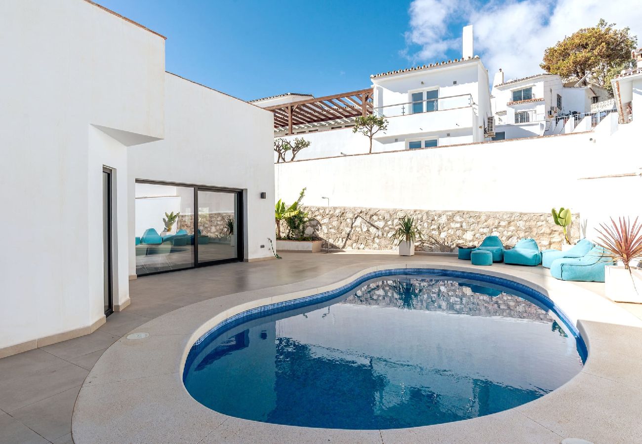Villa en Mijas Costa - Villa con piscina privada cerca del pueblo/playa 