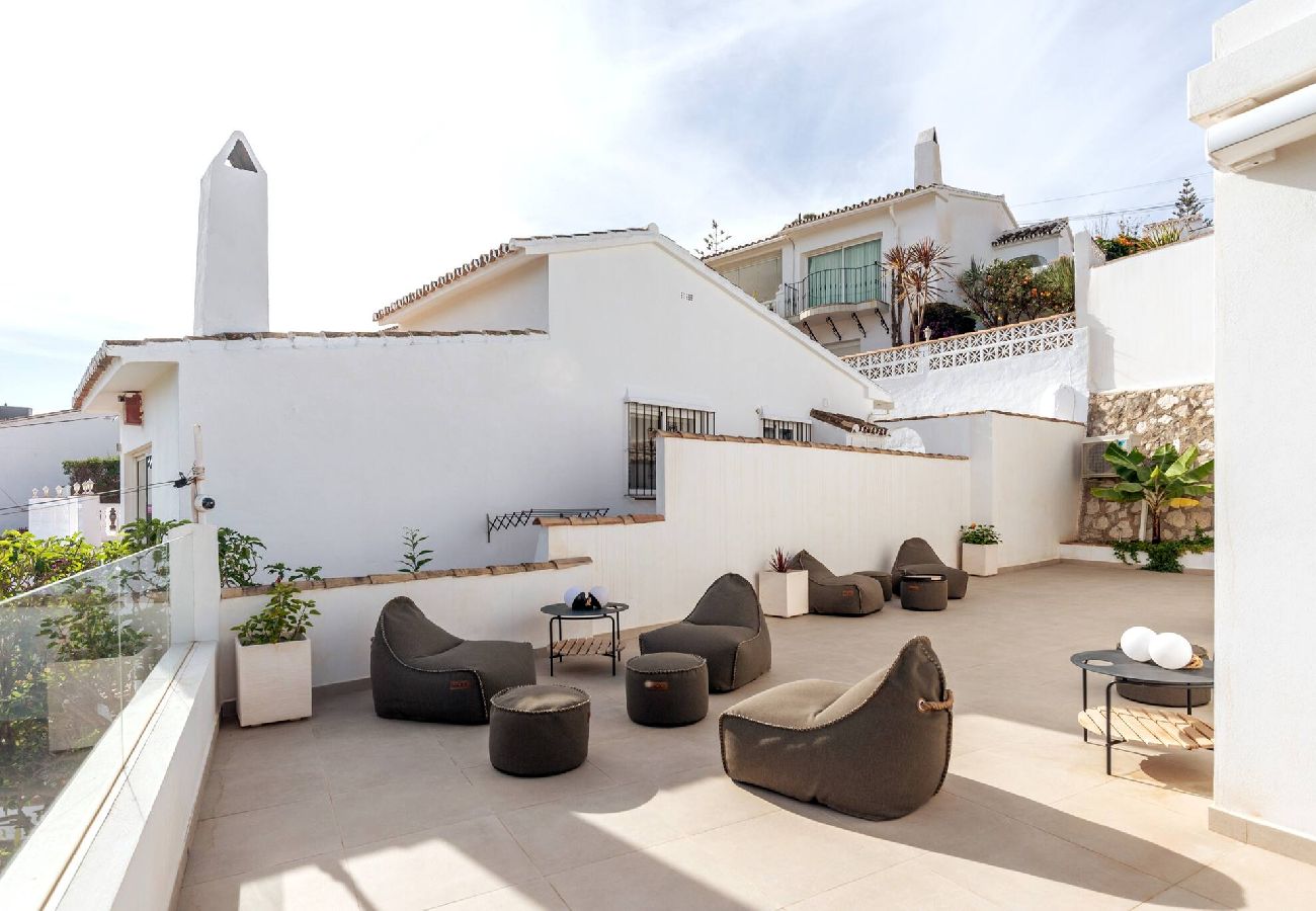 Villa en Mijas Costa - Villa con piscina privada cerca del pueblo/playa 