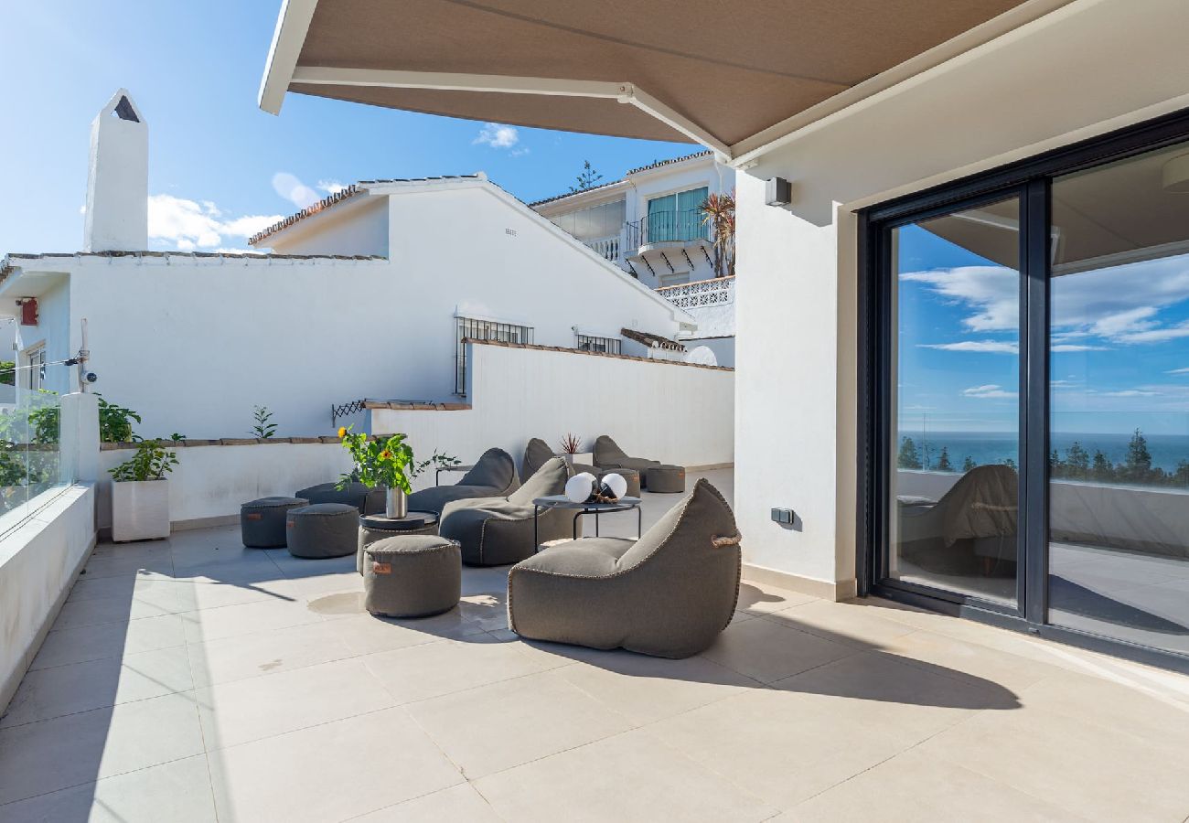 Villa en Mijas Costa - Villa con piscina privada cerca del pueblo/playa 