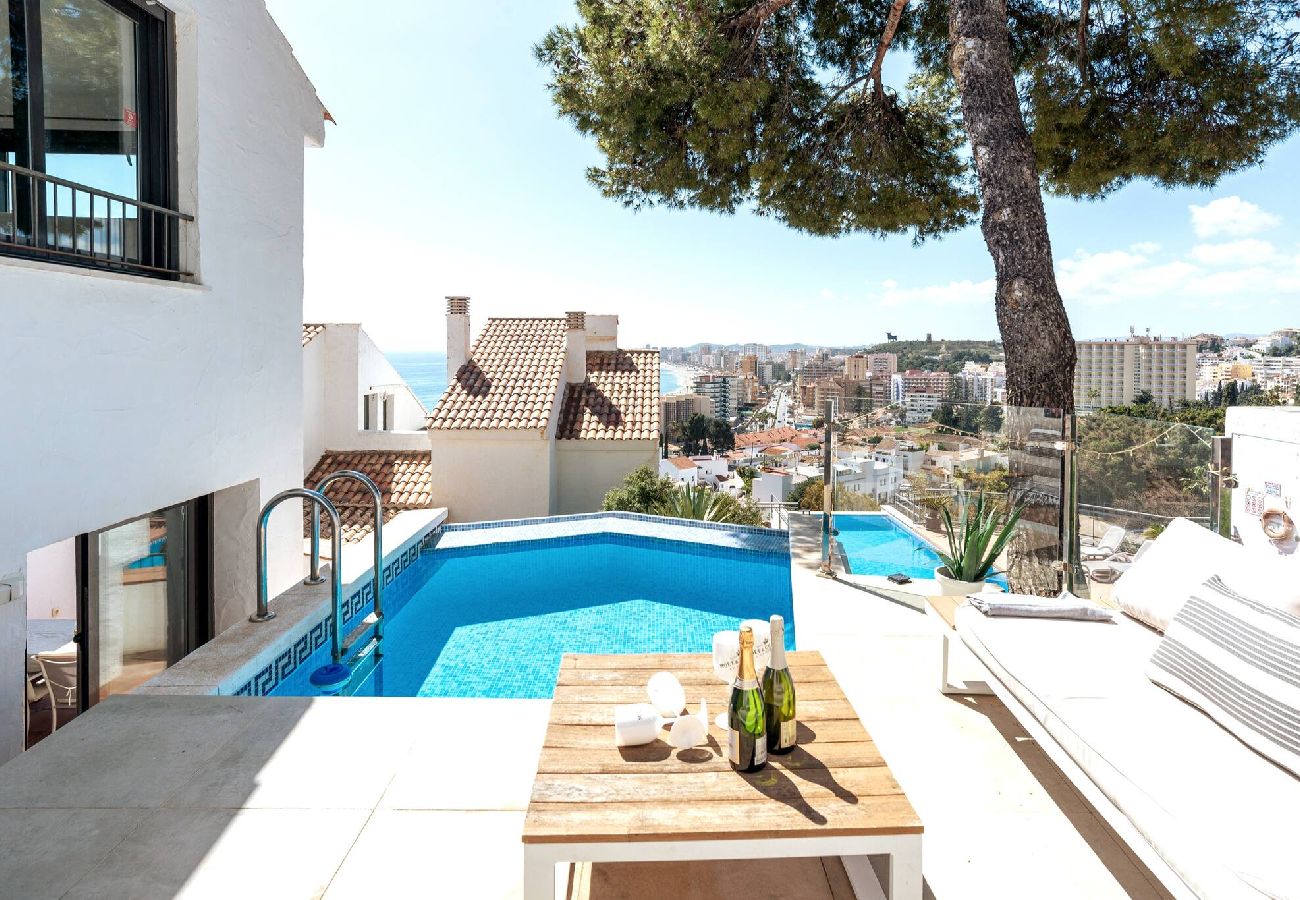 Casa adosada en Fuengirola - Moderna casa adosada con impresionantes vistas 