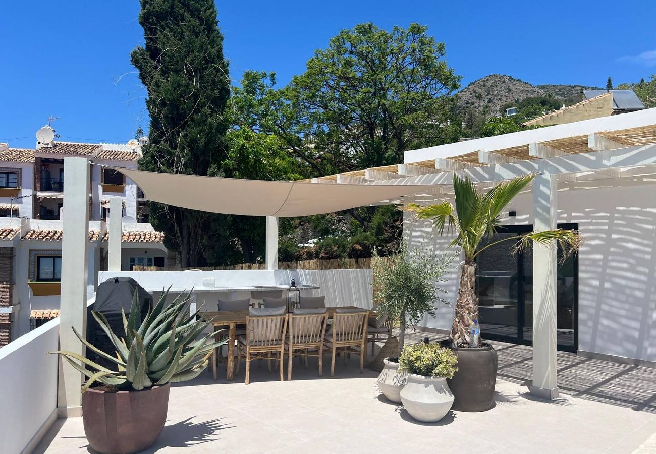 Villa en Benalmádena - Villa con piscina salada