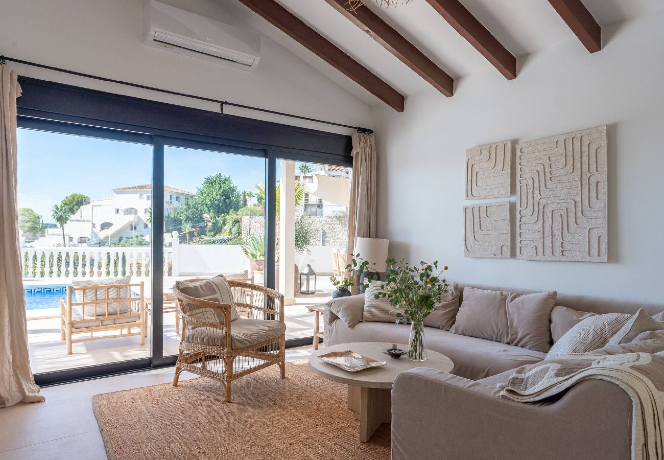 Villa en Benalmádena - Villa con piscina salada