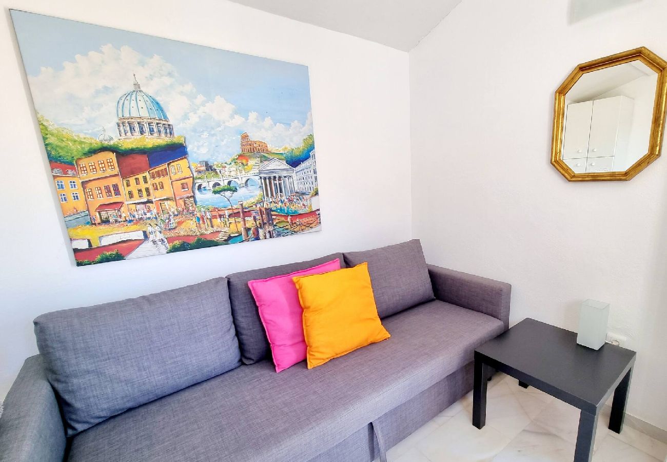 Apartamento en Benalmádena - Precioso adosado a 400m de la playa. 