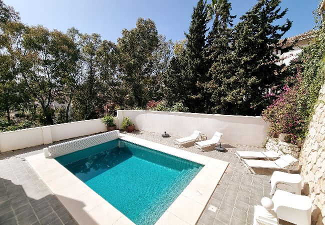 Villa en Mijas Costa - Villa, piscina privada cerca de la playa/pueblo. 