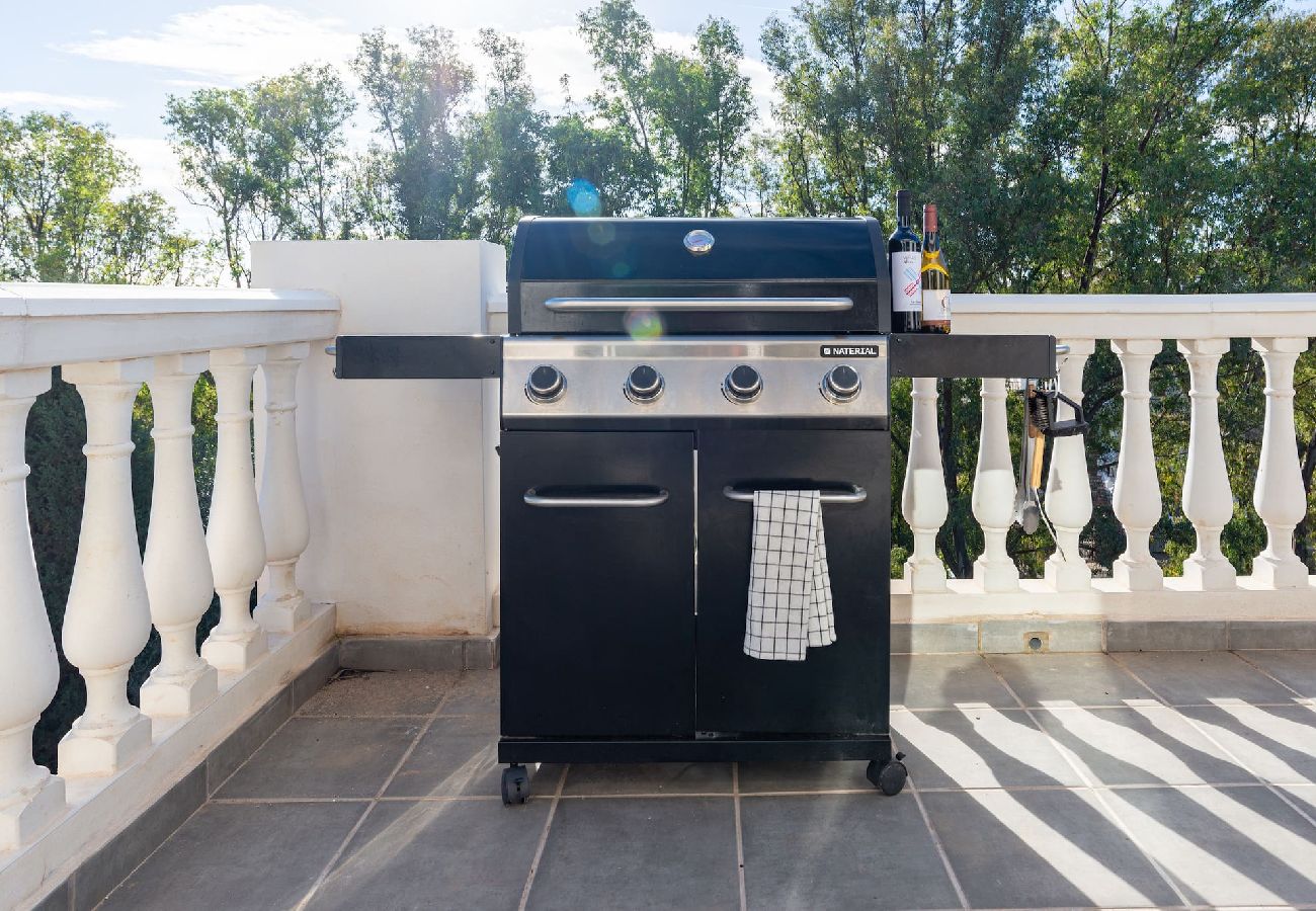 Villa en Mijas Costa - Villa, piscina privada cerca de la playa/pueblo. 