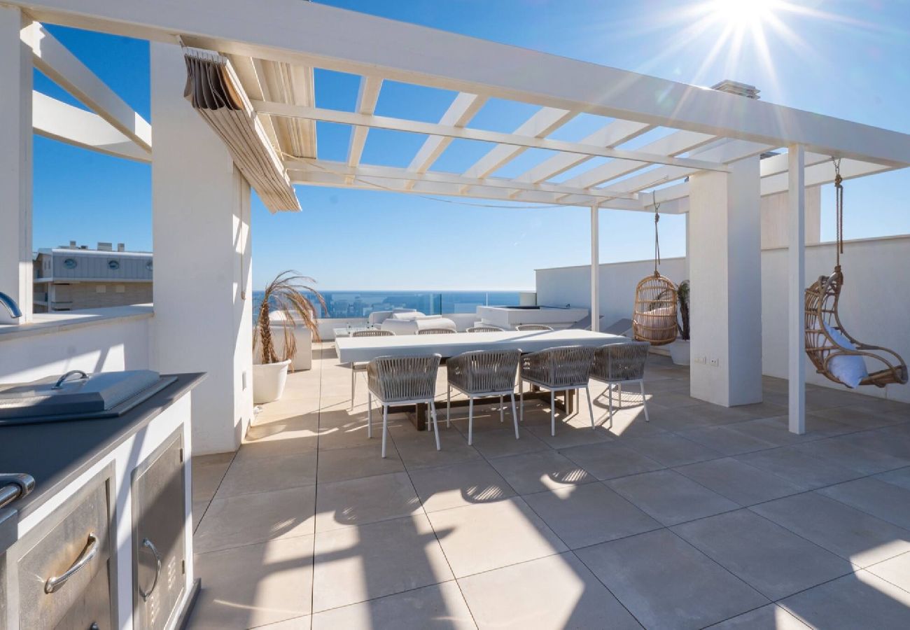 Lejlighed i Fuengirola - Premium Boho Penthouse m/jacuzzi 