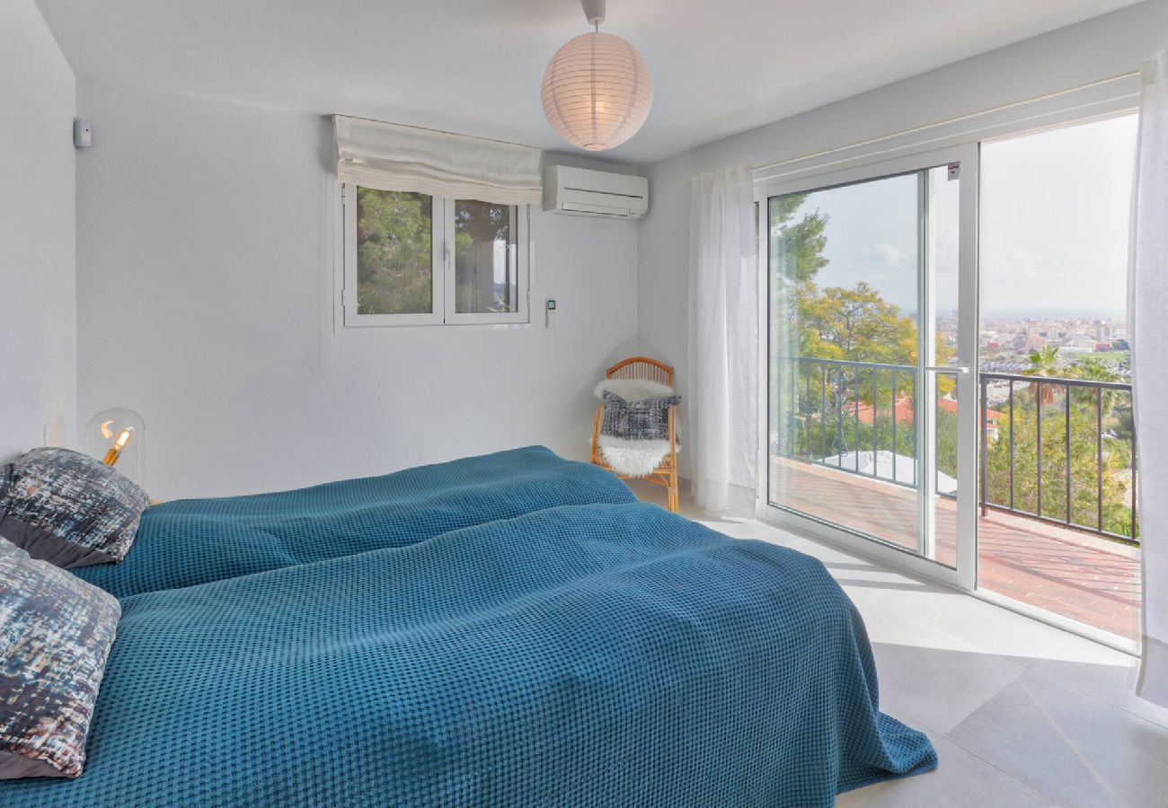 Hus i Mijas Costa - Fantastisk udsigt, villa med privat pool. 