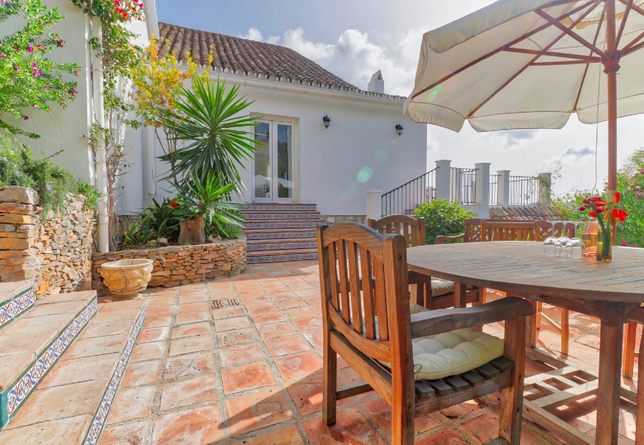 Hus i Mijas Costa - Fantastisk udsigt, villa med privat pool. 