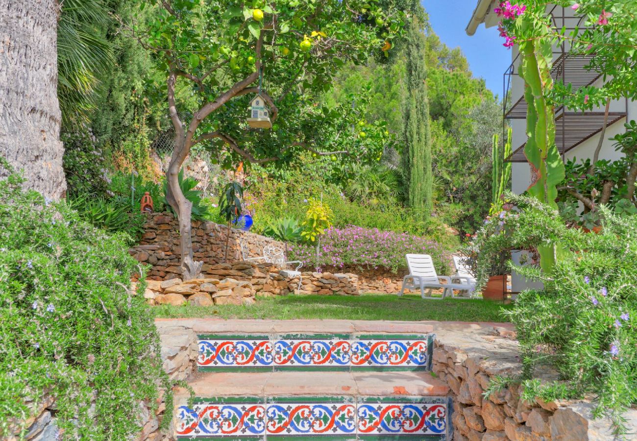 Hus i Mijas Costa - Fantastisk udsigt, villa med privat pool. 