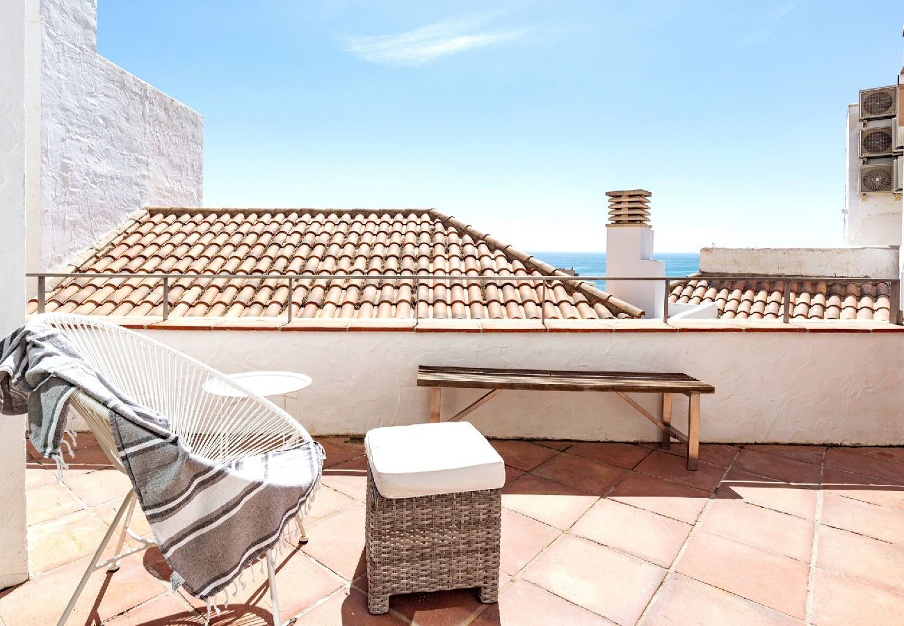 Byhus i Fuengirola - Moderne rækkehus med fantastisk udsigt 