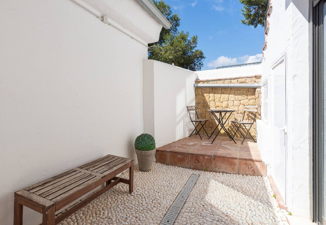 Byhus i Fuengirola - Byhus med fantastisk udsigt og privat splash pool. 