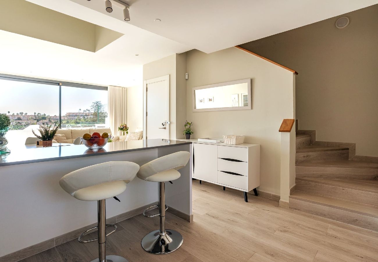 Byhus i Fuengirola - Rækkehus 5 min fra stranden og tæt på by. 