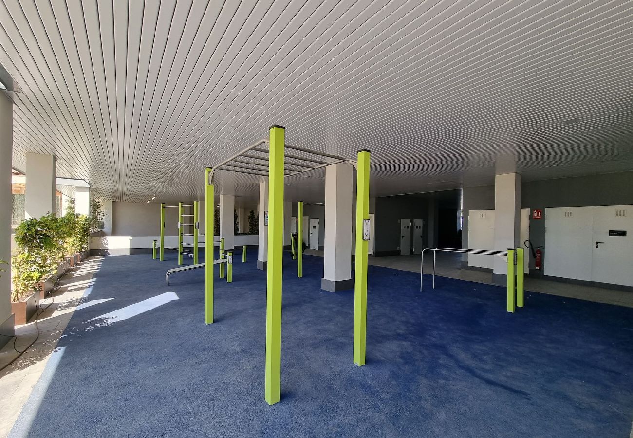 Lejlighed i Mijas Costa - 3 værelses familie suite i Las Lagunas