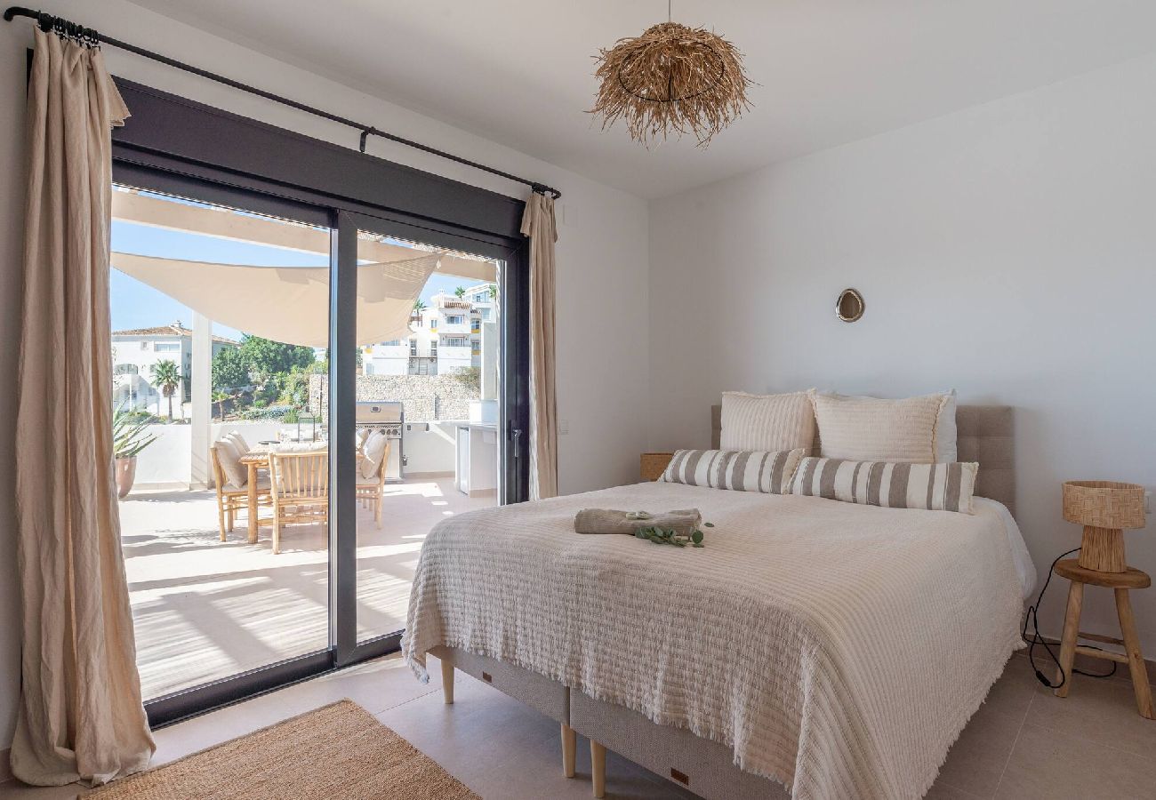 Villa i Benalmádena - Villa med privat saltvands pool 