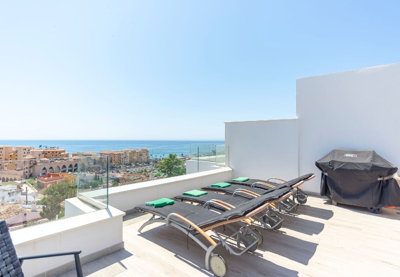 Byhus i Fuengirola - Rækkehus 5 minutter fra stranden i Fuengirola. 