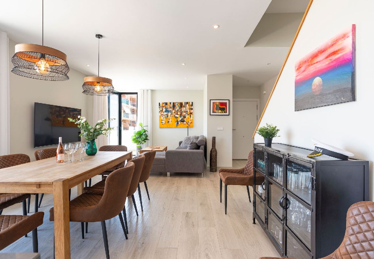 Byhus i Fuengirola - Rækkehus 5 minutter fra stranden i Fuengirola. 