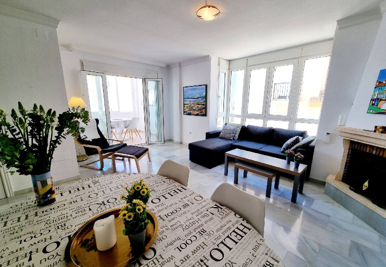 Lejlighed i Benalmádena - Dejligt rækkehus 400m fra stranden. 