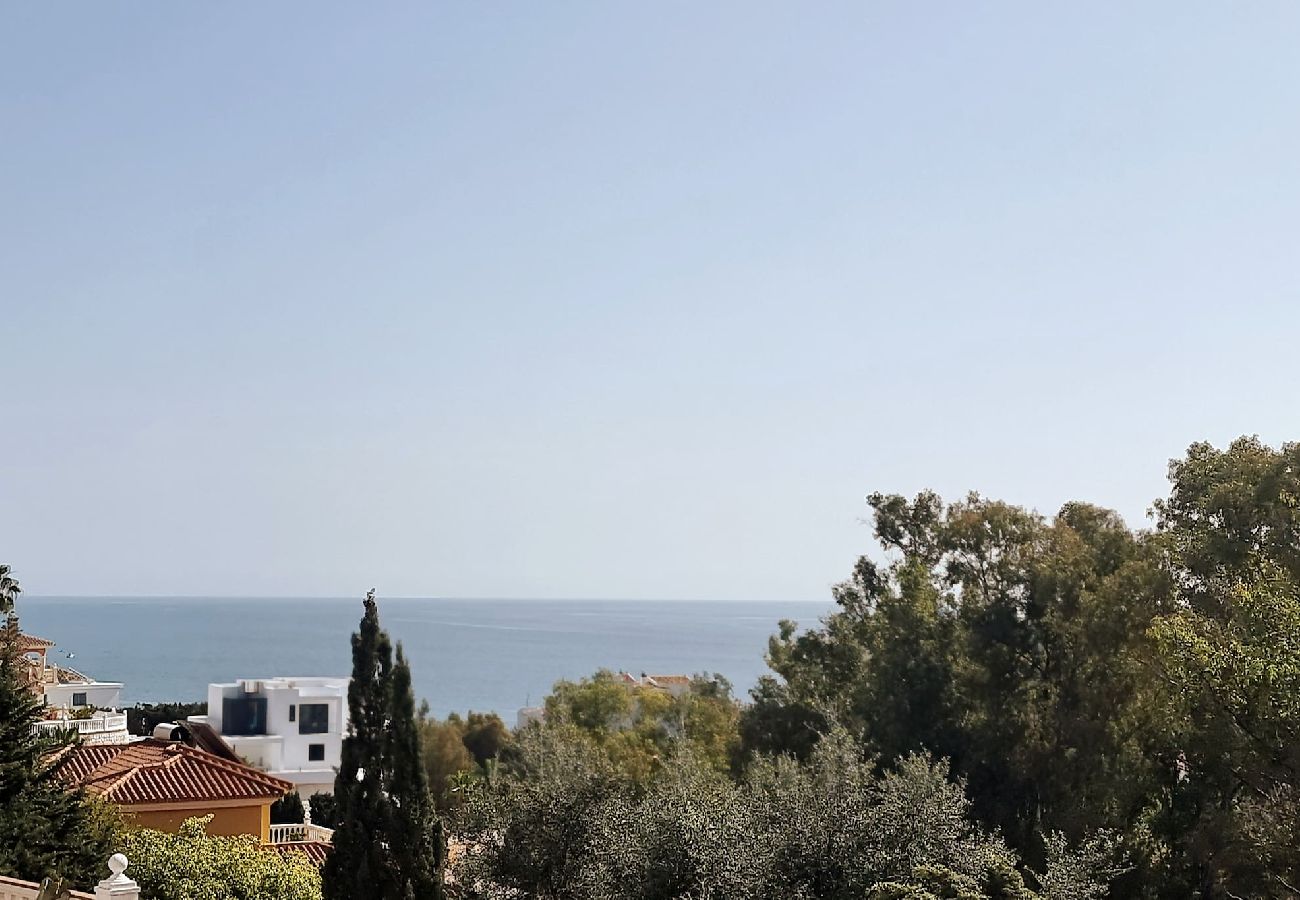 Villa i Mijas Costa - Villa med privat pool tæt på strand og by. 