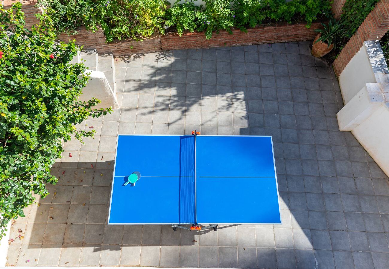 Villa i Mijas Costa - Villa med privat pool tæt på strand og by. 