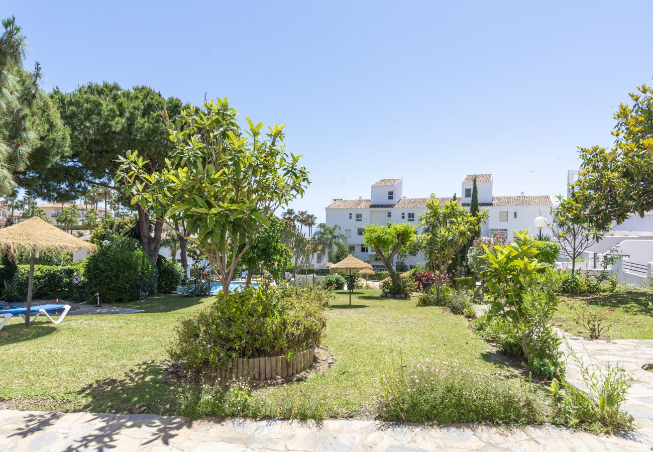 Lejlighed i Mijas Costa - Lejlighed med stor terrasse, 5 min fra stranden