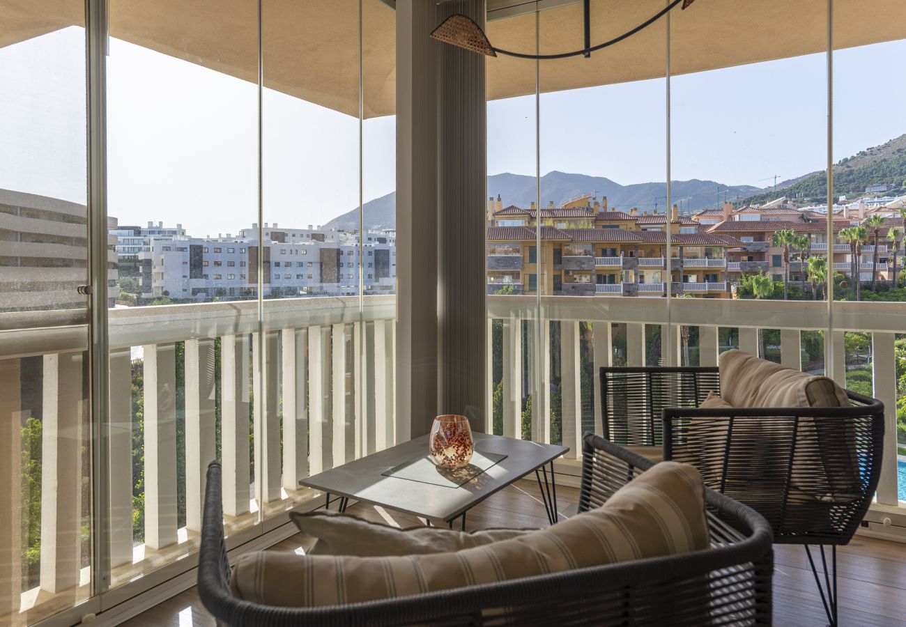 Lejlighed i Fuengirola - Hyggelig lejlighed i Higuerón. 2 pools & terrasser