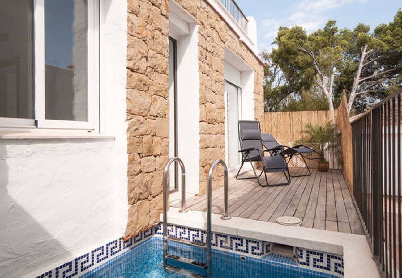 Terraced House in Fuengirola - Charming Andalusian townhouse w/splash pool 