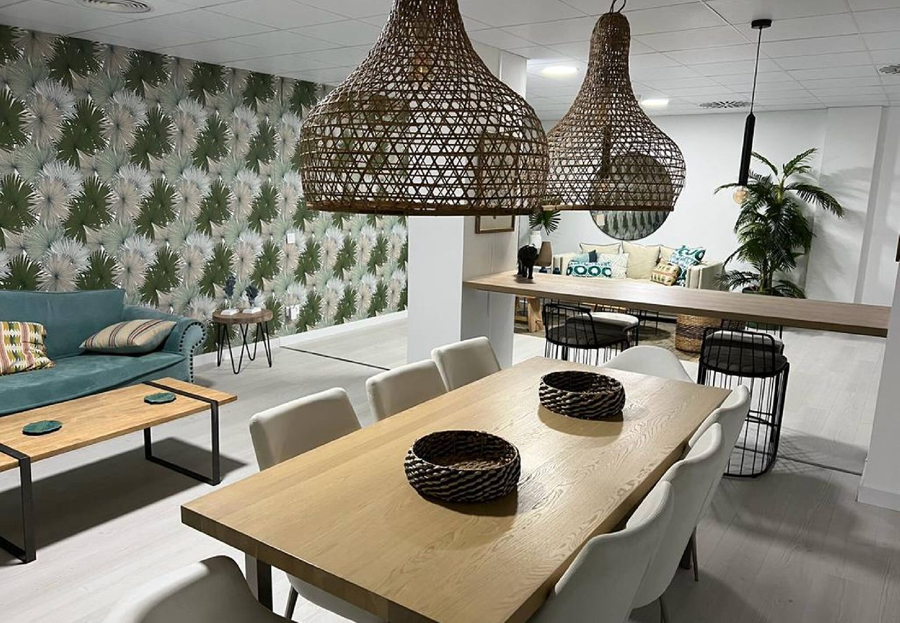 Apartment in Fuengirola - Luxury Boho Penthouse w/jacuzzi 