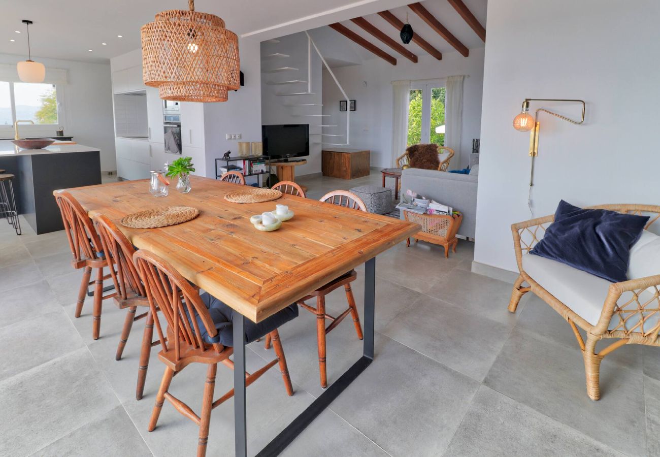 House in Mijas Costa - Fantastic view, villa with private pool. 