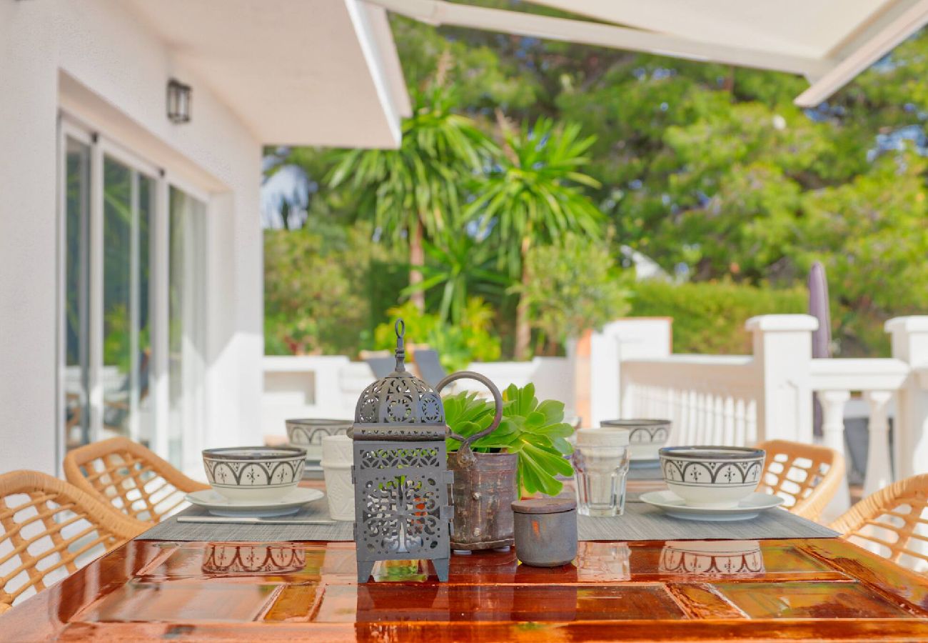 House in Mijas Costa - Fantastic view, villa with private pool. 