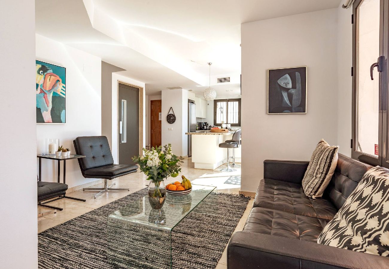 Terraced House in Fuengirola - Modern townhouse with stunning view in Torreblanca 