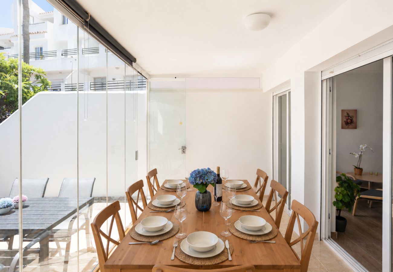 Apartment in Mijas Costa - Apartment with large terrace 5 min to the beach.
