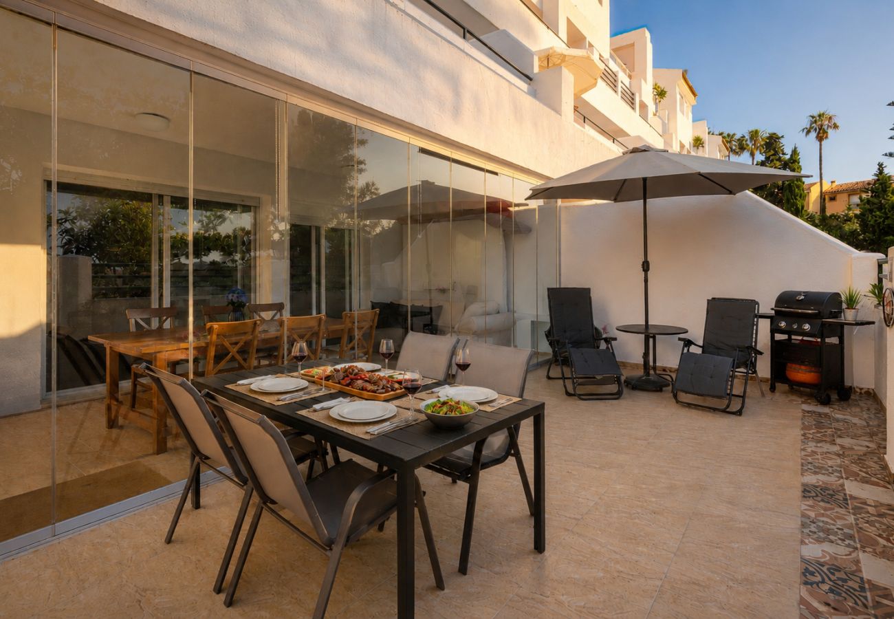 Apartment in Mijas Costa - Apartment with large terrace 5 min to the beach.